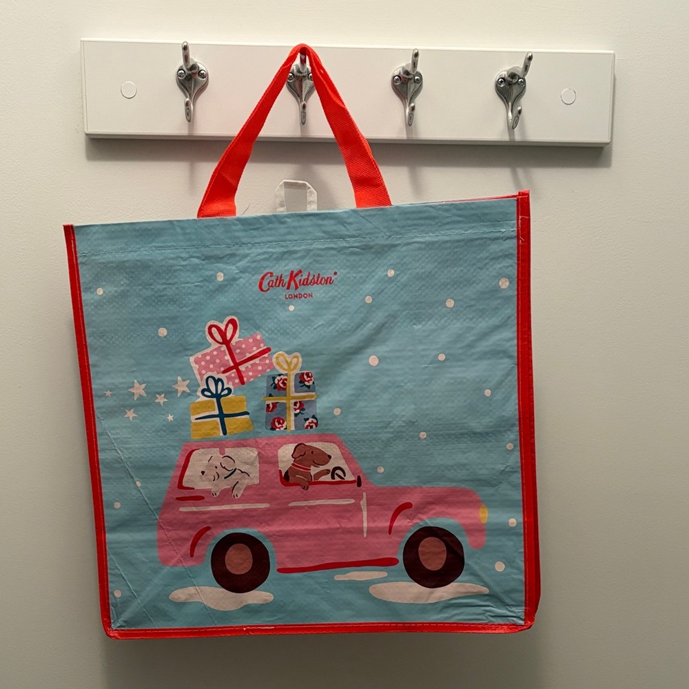 NWOT Shopper Tote with Cath Kidston Dogs in Car Design